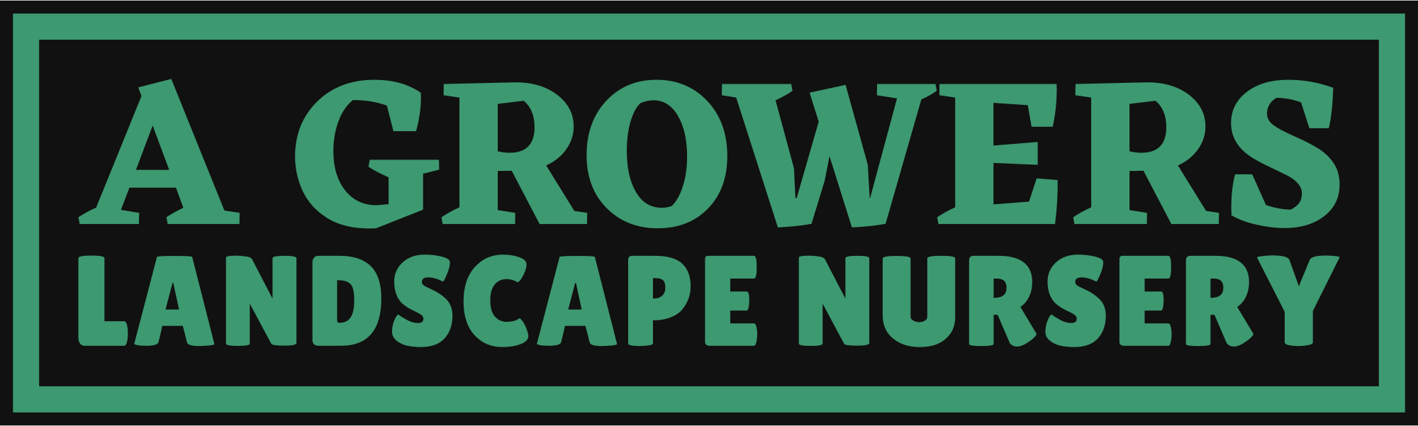 A GROWERS LANDSCAPE NURSERY LOGO